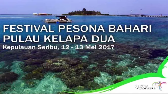 Pulau_Kelapa_Dua Serunya Tradisi Siram Menyiram Laut Festival Pesona Bahari Pulau Kelapa Dua