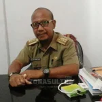 BPBD Butur Akhiri Kesulitan Air Bersih di Dua Desa Ini LM. Yurif Halir