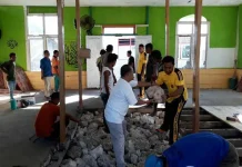 Jelang Ramadhan, Polsek Wangsel Bersihkan Masjid Jelang Ramadhan, Polsek Wangsel Bersihkan Masjid