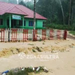 Hujan Lebat, Kali Penghubung 4 Desa di Konut Meluap Hujan Lebat, Kali Penghubung 4 Desa di Konut Meluap