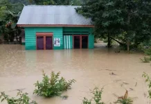 Hujan Deras, Puluhan Rumah di Konsel Terendam Banjir Hujan Deras, Puluhan Rumah di Konsel Terendam Banjir