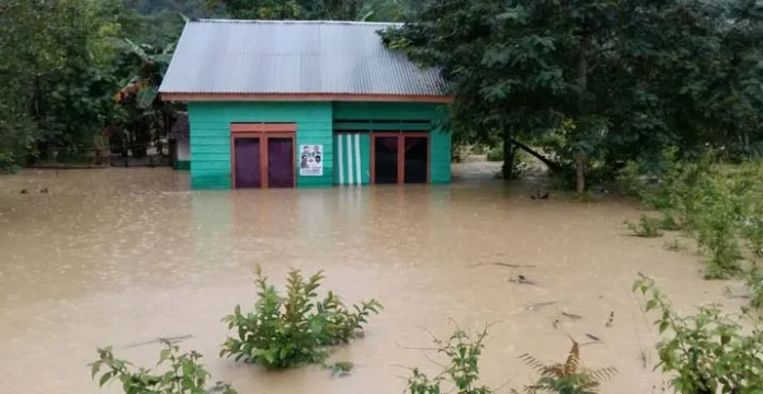 Hujan Deras, Puluhan Rumah di Konsel Terendam Banjir