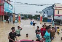 Dua Lorong di Kelurahan Andounohu Terendam Banjir, Akses ke Lapulu Ditutup Dua Lorong di Kelurahan Andounohu Terendam Banjir, Akses ke Lapulu Ditutup