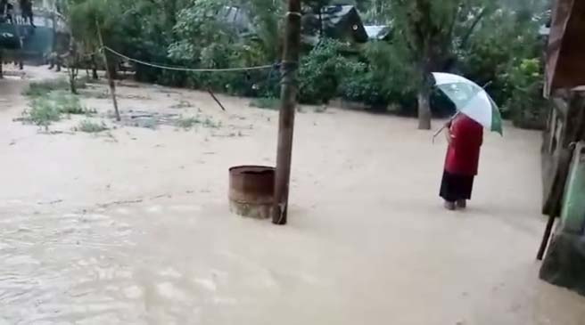 Puluhan Rumah di Kampung Salo Terendam Banjir