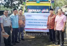BNI Berikan Bantuan Korban Banjir di Konsel BNI Berikan Bantuan Korban Banjir di Konsel