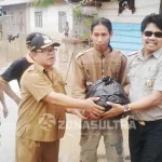 BPBD Konawe Mulai Distribusikan Logistik Pada Korban Banjir BPBD Konawe Mulai Distribusikan Logistik Pada Korban Banjir