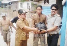 BPBD Konawe Mulai Distribusikan Logistik Pada Korban Banjir BPBD Konawe Mulai Distribusikan Logistik Pada Korban Banjir