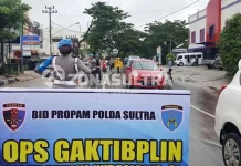 Satu Pamen dan Empat Brigadir Polisi Terjaring Razia Bidpropam Polda Sultra Satu Pamen dan Empat Brigadir Polisi Terjaring Razia Bidpropam Polda Sultra