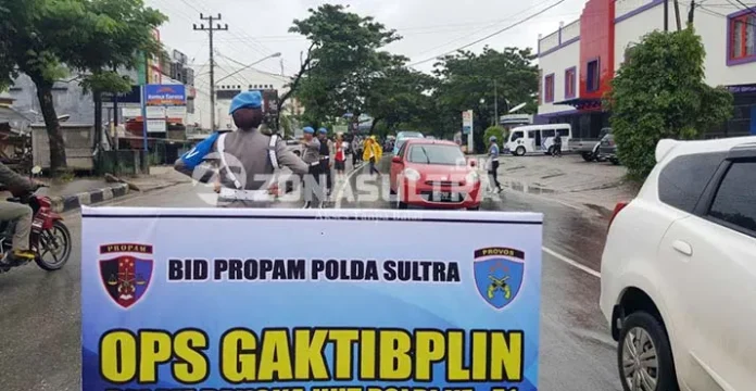 bropam Satu Pamen dan Empat Brigadir Polisi Terjaring Razia Bidpropam Polda Sultra