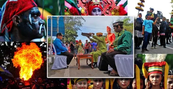 Pawai Budaya HUT Kota Kendari ke 186