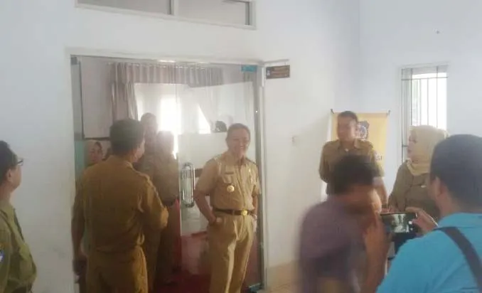 kunjungan Pastikan Pelayanan Prima, Bupati Koltim Sidak Beberapa SKPD