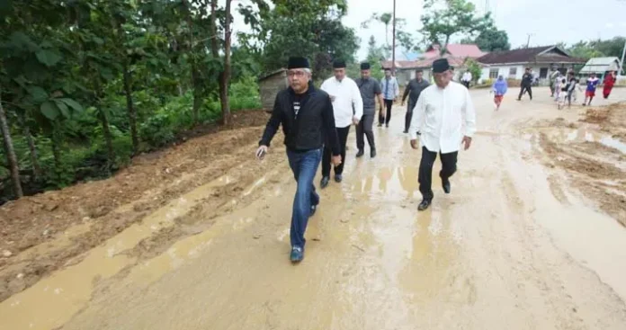 Nur Alam Instruksikan Bina Marga Segera Tangani Luapan Air di Mubar