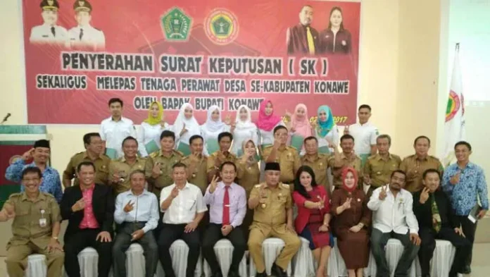 perawat_desa_konawe 294 Perawat Desa Resmi Jalankan Tugas