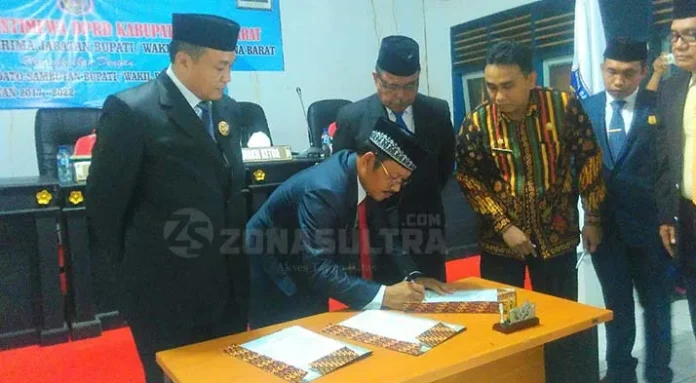 Serah Terima Jabatan, Ini Program Bupati Rajiun Lima Tahun ke Depan