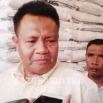 Produksi Beras Rendah, Muna Masih Butuh Pasokan dari Luar Kepala Kantor Seksi Logistik (Kansilog) Bulog Muna Sulamet
