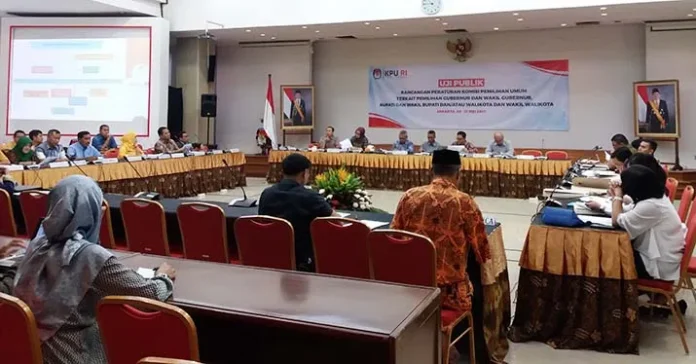 KPU RI Lakukan Uji Publik Sembilan PKPU Terkait Pilkada