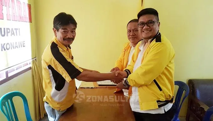 AJP_daftar_di_golkar Daftar di Golkar, AJP Siap Tarung di Pilbup Konawe