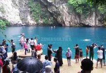 Pj Gubernur Rekomendasikan Kolaka Utara untuk Liburan Akhir Tahun, Berikut Destinasi Wisatanya Danau Biru di Kolut, Populer Tapi Minim Fasilitas