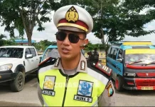 Manjakan Pemudik, Selain Bus Gratis, Polres Muna Juga Siapkan Pencukur Gratis Kasatlantas+Polres+Muna+AKP+Alfin