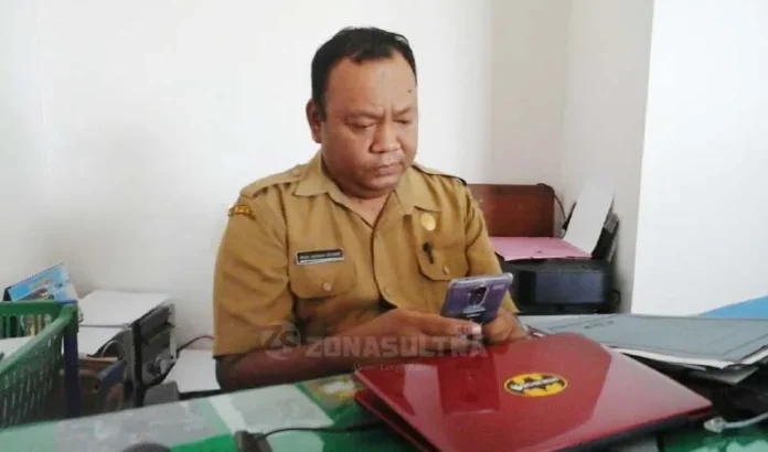 Kepala BPKAD Buton melalui Kepala Sub Bidang (Kasubid) Belanjanya Muhamad Iksan Syukuri