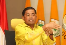 Ada Upaya Cagub Daftar ke DPP Golkar, Ini Tanggapan Idrus Marham Sekretaris Jenderal (Sekjen) Partai Golkar Idrus Marham