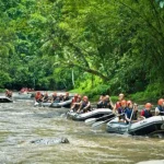 Sebelum ke Yogyakarta, Obama Rafting di Sungai Ayung Bali Sebelum ke Yogyakarta, Obama Rafting di Sungai Ayung Bali