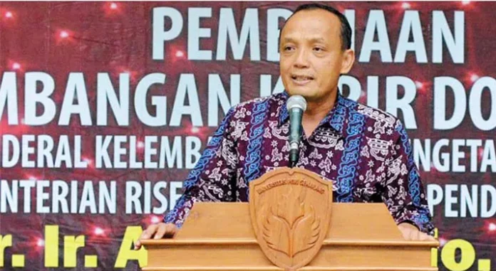 Agus Indarjo Menristekdikti