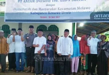 Berbagi Ramadhan, PT Antam Santuni Janda dan Lansia di Konut Berbagi Ramadhan, PT Antam Santuni Janda dan Lansia di Konut