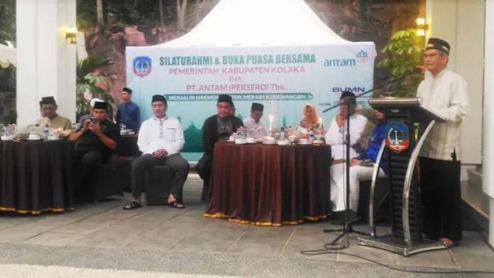 Sinergi Dengan Pemda Kolaka, PT Antam Bantu 490 Paket Sembako untuk Tunanetra