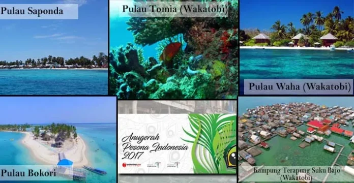 Lima Tempat Wisata di Sultra Masuk Nominasi Anugerah Pesona Indonesia 2017