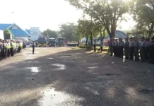 Amankan Malam Takbiran, Polres Muna Gelar Apel Siaga Amankan Malam Takbiran, Polres Muna Gelar Apel Siaga