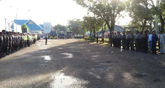 apel_siaga_muna Amankan Malam Takbiran, Polres Muna Gelar Apel Siaga