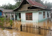 Pasca Banjir, Warga Poleang Barat Masih Trauma Bencana Susulan Hujan Deras, 27 Rumah Warga di Poleang Barat Terendam Banjir