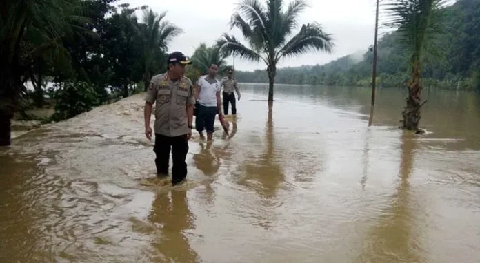 banjir_baubau Banjir Terjadi di Sejumlah Titik di Kota Baubau