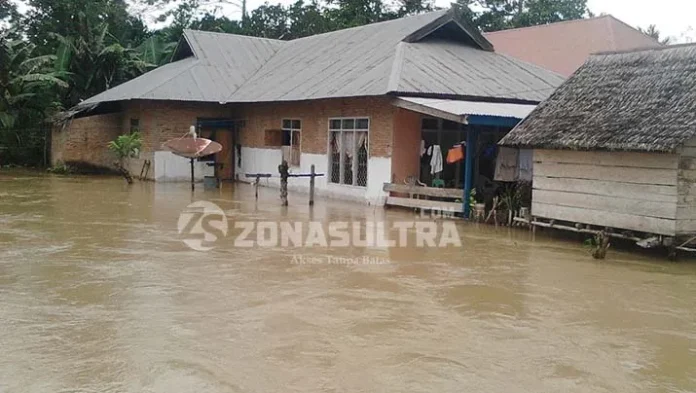 Sejumlah Wilayah di Konawe Kembali Diterjang Banjir