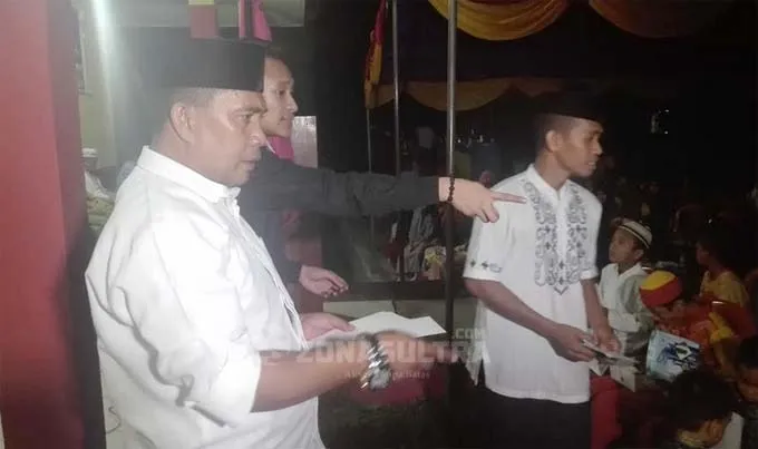 bukber1 Berbagi Ramadhan, Mapala Unisultra Buka Puasa Bersama Anak Yatim