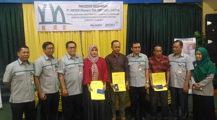 Tahun Ini, PT Antam Salurkan Dana PK Rp 2,5 Miliar Semester Satu
