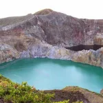 #JayalahPancasila Berkumandang di Danau Kelimutu Flores #JayalahPancasila Berkumandang di Danau Kelimutu Flores