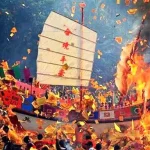 Tongkang Jatuh ke Arah Laut di #BakarTongkangFest 2017, Pertanda Apa Ini? Ke Festival Bakar Tongkang? Jangan Lewatkan Destinasi dan Kuliner Ini