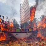 Widih… 30 Ribu Wisnus dan 22 Ribu Wisman Saksikan #BakarTongkangFest Festival Bakar Tongkang, 47.000 Wisatawan Serbu Riau