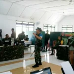 Kunker di Muna, Danrem 143 Haluoleo Gelar Komando Latihan Posko-1 Kunker di Muna, Danrem 143 Haluoleo Gelar Komando Latihan Posko-1