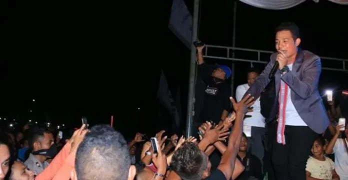 Hebohkan Hari Pasar di Wini, Mario G Klau Gebrak Crossborder Timor Tengah Utara