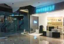 Lagi, Plafon Lippo Plaza Kendari Roboh Lagi, Plafon Lippo Plaza Kendari Roboh