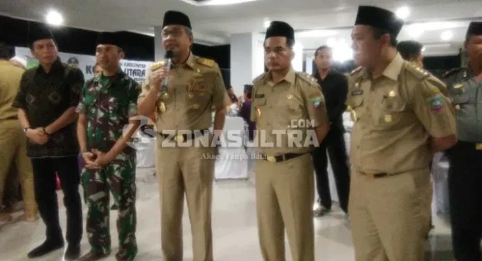 Nur Alam Resmikan Pengiriman Perdana 20 Ton Jagung Hibrida Konasara ke PT Jafpa Makassar