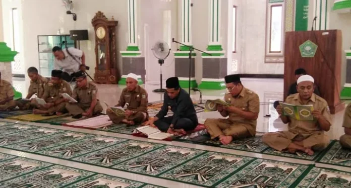 Nuzulul Qur'an 17 Ramadhan, Ratusan ASN Konut Gelar Khatam Qur'an