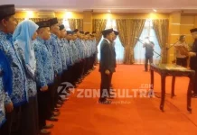 Dewan Apresiasi Pelantikan 14 Kasek SMA di Konut