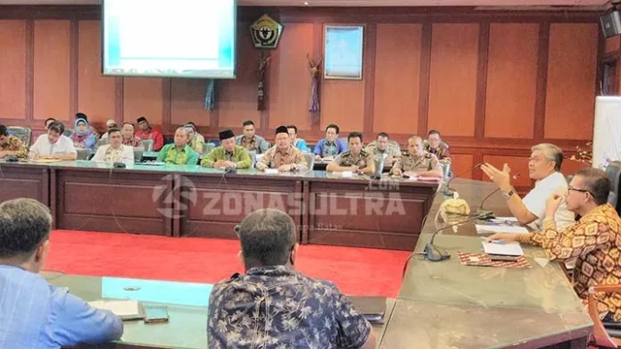 rapat_idul_fitri Ini Dua Lokasi Salat Idul Fitri yang Ditetapkan Pemprov Sultra