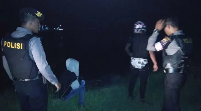 Jelang Sahur, Patroli Organik Polres Wakatobi Razia Pasangan Mesum