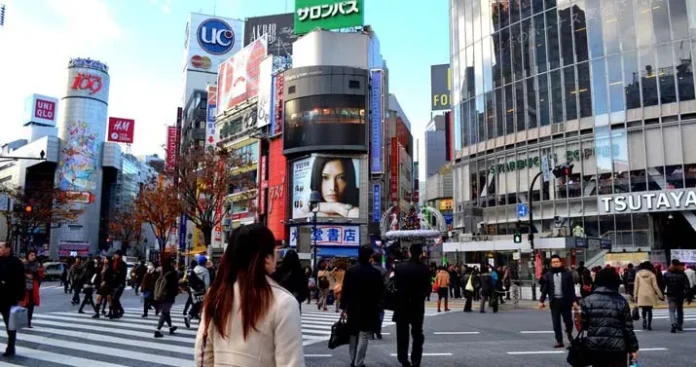 shibuya Persimpangan Shibuya Jepang “Didekorasi” Wonderful Indonesia