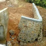 Talud Penahan Tanah Jebol, Jalan Trans Sulawesi Terancam Longsor Talud Penahan Tanah Jebol, Jalan Trans Sulawesi Terancam Longsor